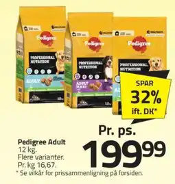 Fleggaard PEDIGREE Adult tilbud