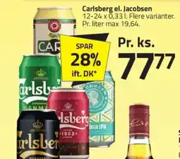 Fleggaard Carlsberg el. Jacobsen tilbud