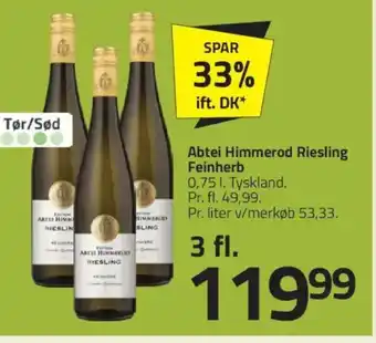 Fleggaard Abtei Himmerod Riesling Feinherb tilbud