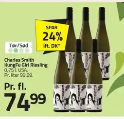 Fleggaard Charles Smith KungFu Girl Riesling tilbud