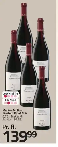 Fleggaard Markus Molitor Einstern Pinot Noir tilbud