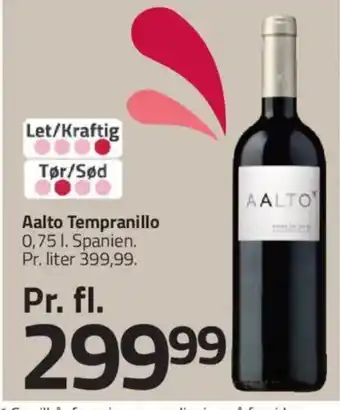 Fleggaard AALTO Tempranillo tilbud