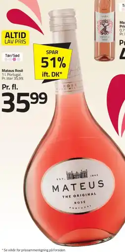 Fleggaard Mateus Rosé tilbud