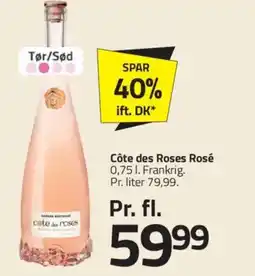 Fleggaard Côte des Roses Rosé tilbud