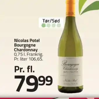 Fleggaard Nicolas Potel Bourgogne Chardonnay tilbud