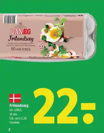 Coop 365 Frilandsæg tilbud