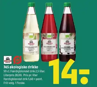 Coop 365 365 økologiske drikke tilbud