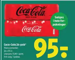 Coop 365 Coca-Cola 24-pak* tilbud