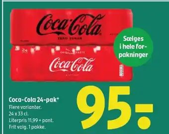 Coop 365 Coca-Cola 24-pak* tilbud