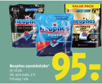 Coop 365 Neophos opvasketabs* tilbud