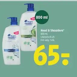 Coop 365 Head & Shoulders* tilbud