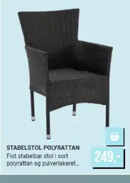 Harald Nyborg STABELSTOL POLYRATTAN tilbud