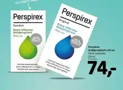 Normal Perspirex Antiperspirant roll-on Flere varianter tilbud