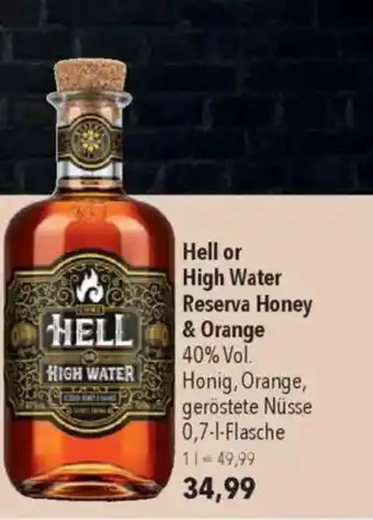 Citti High Water Reserva Honey & Orange 40% Vol. tilbud