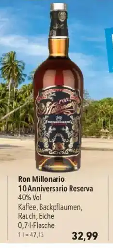 Citti Ron Millonario 10 Anniversario Reserva 40% Vol. tilbud