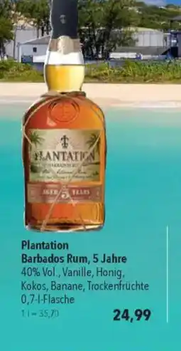 Citti Plantation Barbados Rum, 5 Jahre tilbud