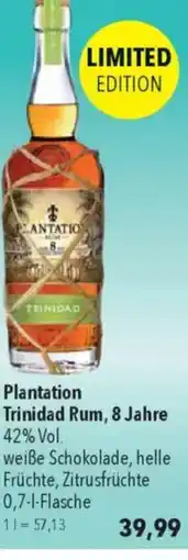 Citti Plantation Trinidad Rum, 8 Jahre tilbud