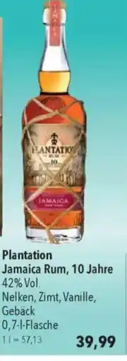 Citti Plantation Jamaica Rum, 10 Jahre tilbud