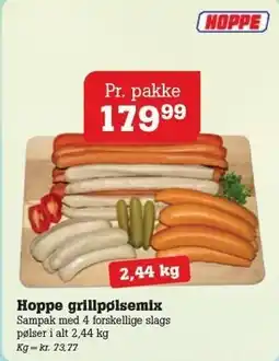 Poetzsch Padborg Hoppe grillpølsemix tilbud