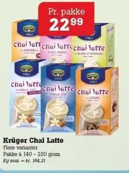 Poetzsch Padborg Krüger Chai Latte tilbud