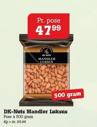 Poetzsch Padborg DK-Nuts Mandler Luksus tilbud