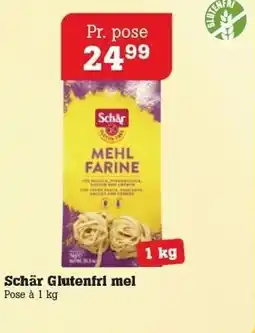 Poetzsch Padborg Schär Glutenfri mel tilbud