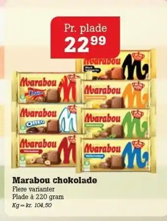 Poetzsch Padborg Marabou chokolade tilbud