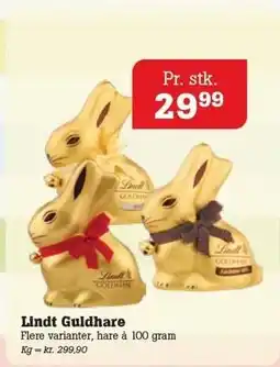 Poetzsch Padborg Lindt Guldharre tilbud