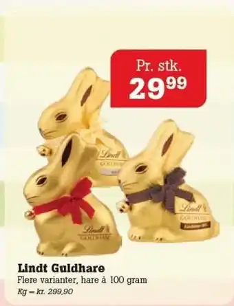 Poetzsch Padborg Lindt Guldharre tilbud