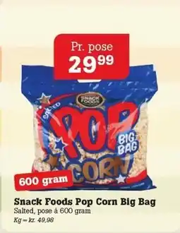 Poetzsch Padborg Snack Foods Pop Corn Big Bag tilbud