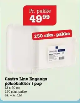 Poetzsch Padborg Gastro Line Engangs pølsebakker i pap tilbud