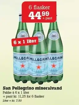 Poetzsch Padborg San Pellegrino mineralvand tilbud