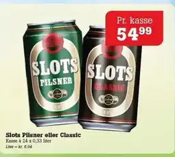 Poetzsch Padborg Slots Pilsner eller Classic tilbud