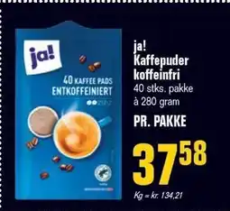 Poetzsch Padborg ja! Kaffepuder koffeinfri tilbud