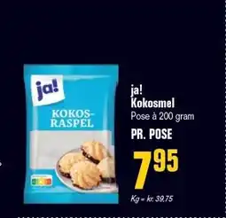 Poetzsch Padborg ja! Kokosmel tilbud