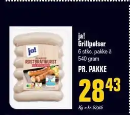 Poetzsch Padborg ja! Grillpølser tilbud