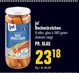 Poetzsch Padborg ja! Bockwürstchen tilbud