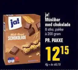 Poetzsch Padborg ja! Müslibar med chokolade tilbud