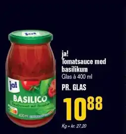 Poetzsch Padborg ja! Tomatsauce med basilikum tilbud