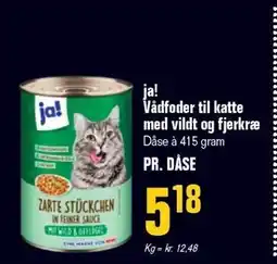 Poetzsch Padborg ja! Vådfoder til katte med vildt og fjerkræ tilbud