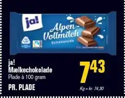 Poetzsch Padborg ja! Mælkechokolade tilbud