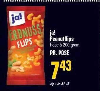 Poetzsch Padborg ja! Peanutflips tilbud