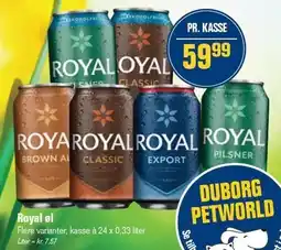 Otto Duborg Royal øl tilbud