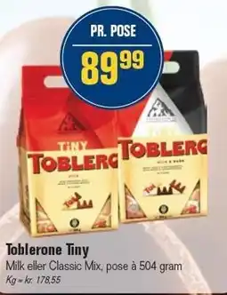 Otto Duborg Toblerone Tiny tilbud