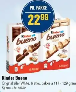 Otto Duborg Kinder Bueno tilbud