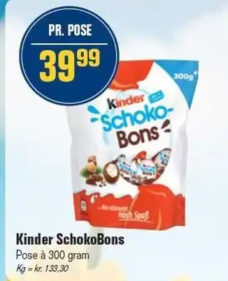 Otto Duborg Kinder SchokoBons tilbud