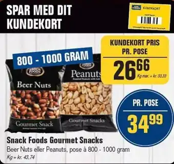 Otto Duborg Snack Foods Gourmet Snacks tilbud