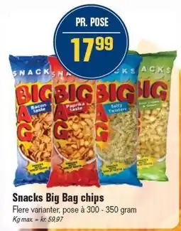 Otto Duborg Snacks Big Bag chips tilbud