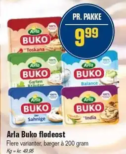 Otto Duborg Arla Buko flødeost tilbud