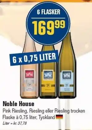 Otto Duborg Noble House - 6 x 0,75 LITER tilbud